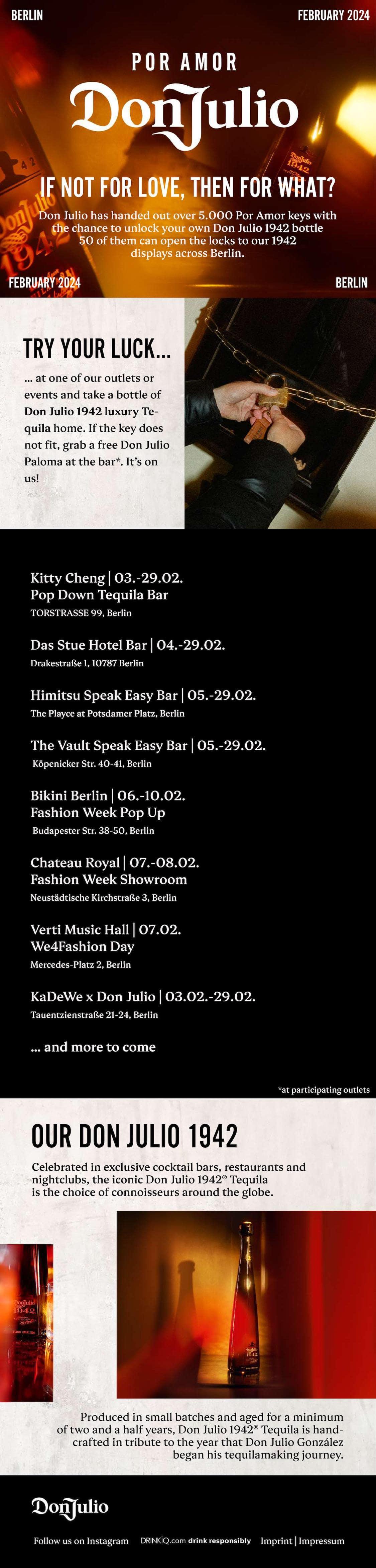 Don Julio Berlin Fashion Week