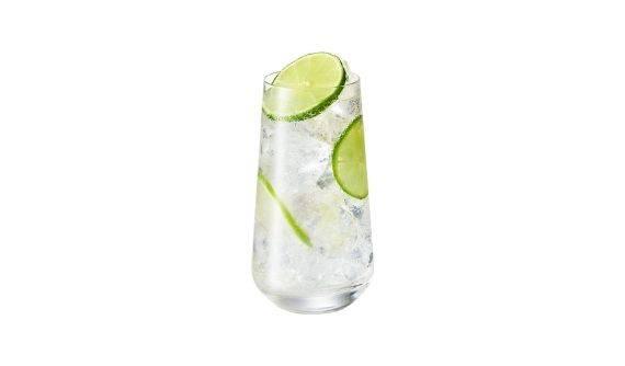 Australian Vodka, Lime & Soda