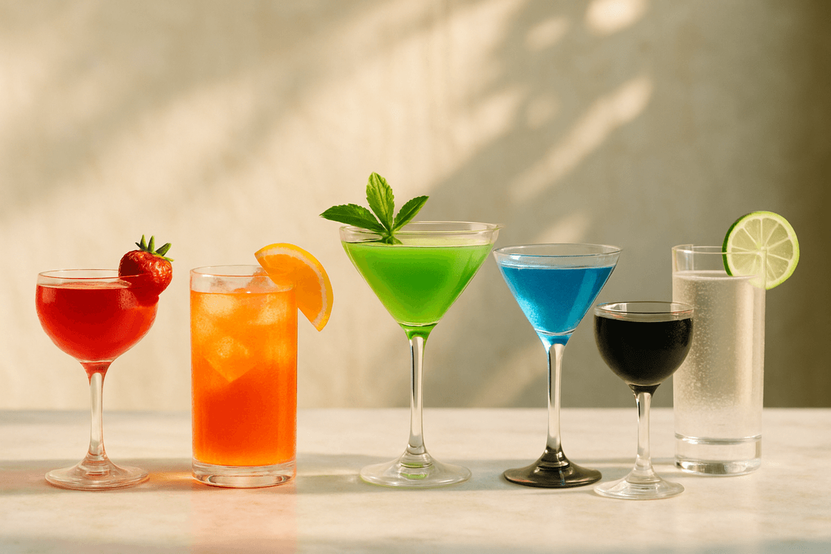 Psicología del color: sabor, emoción y técnica en la barra