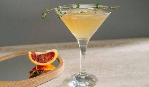 Birne im Gin 