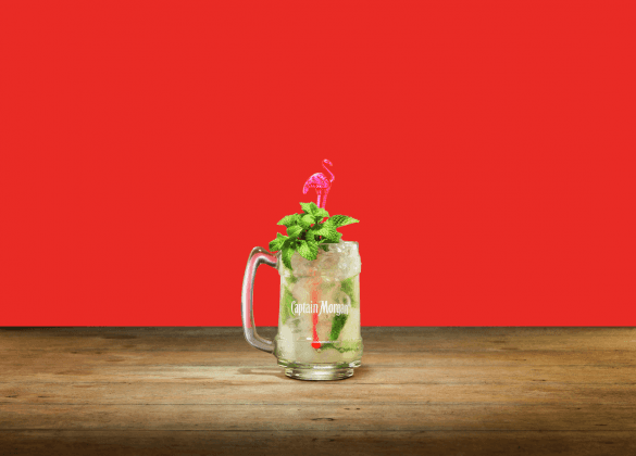 Receta Captain Morgan mojito blanco 