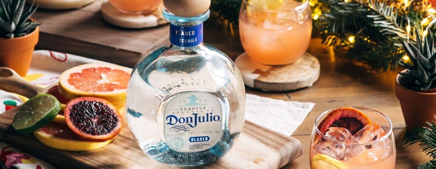 Banner Don Julio blanco