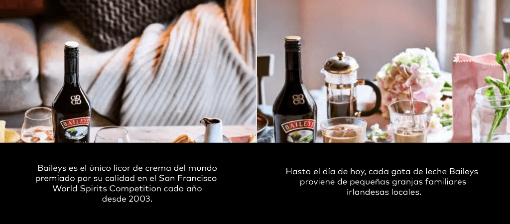 Selección de imágenes de Baileys acompañadas de datos interesantes