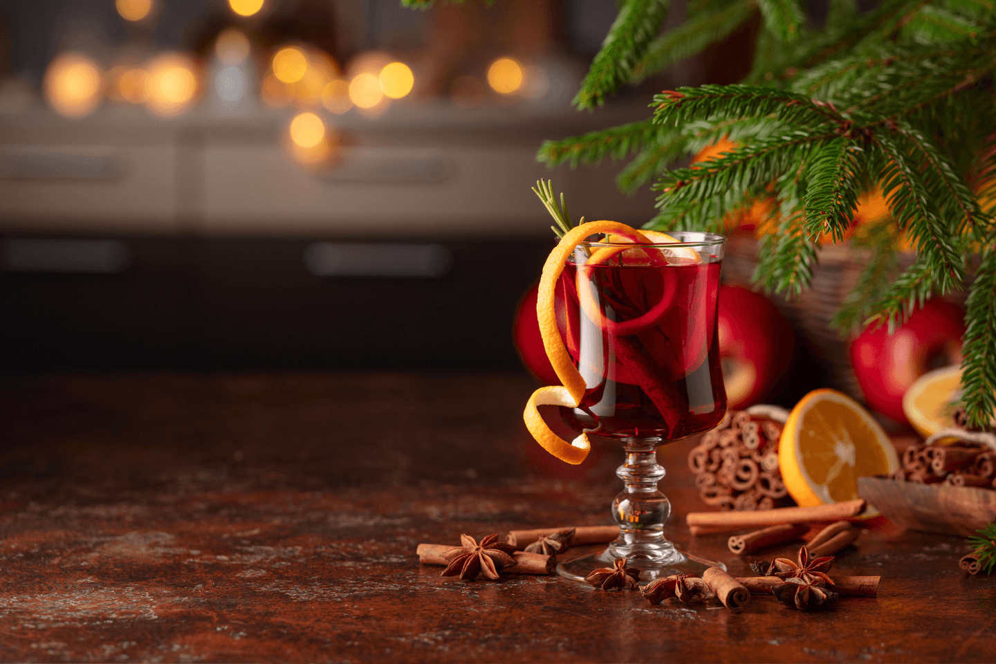 Cartão de Receitas de Natal