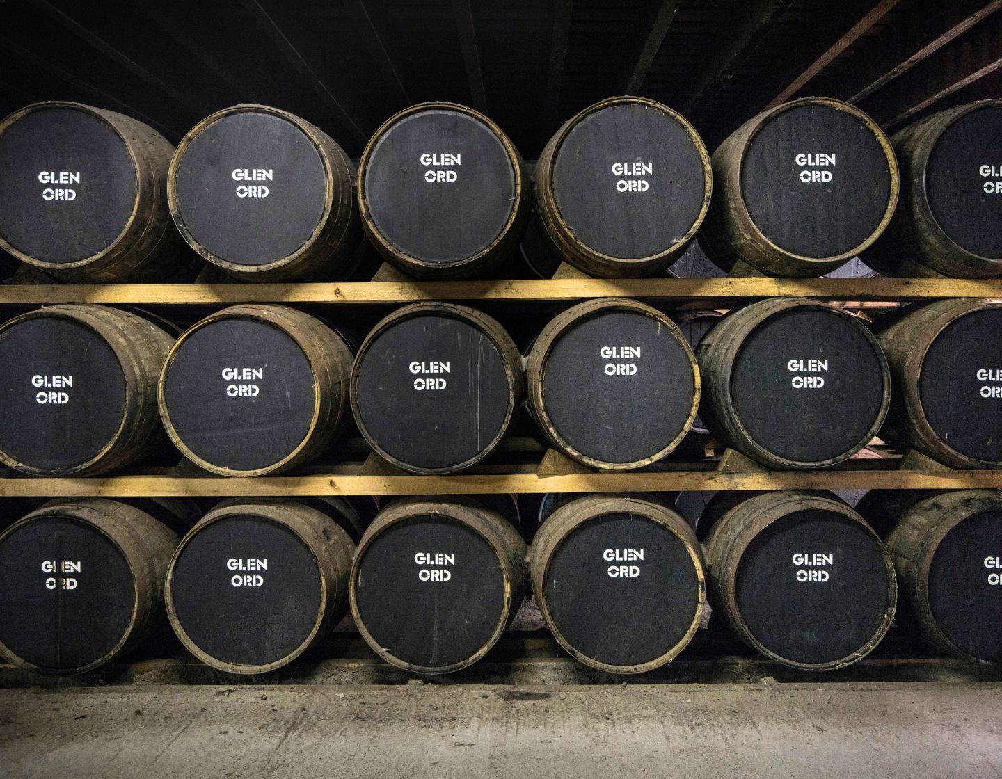 Glen ord barrels.