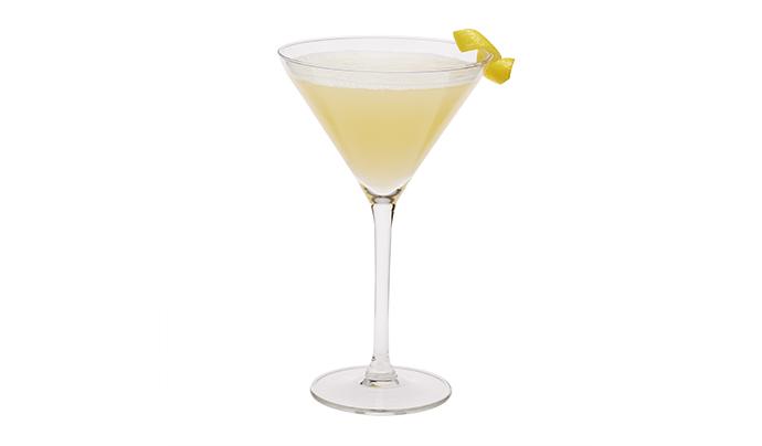 Burnt Lemon Martini