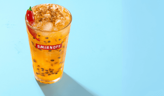 Smirnoff Caipiroska Maracujá com Pimenta