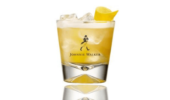 foto do coquetél  Johnnie Walker Gold & Apple Sour 