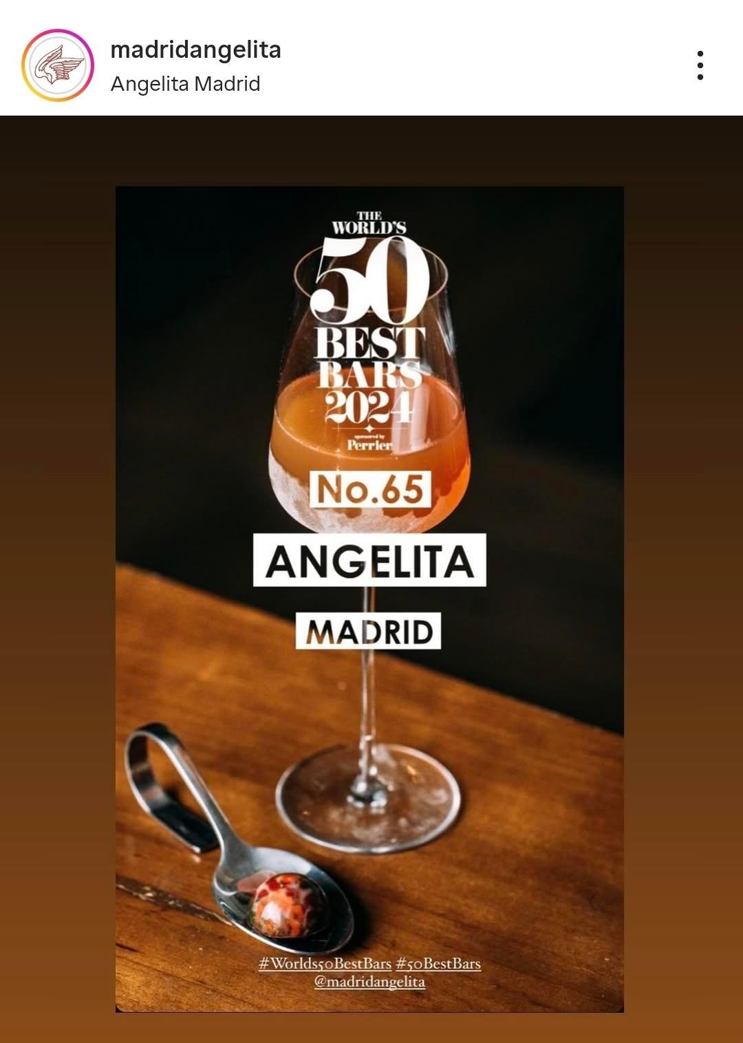 Coctelería No ice: Angelita Madrid