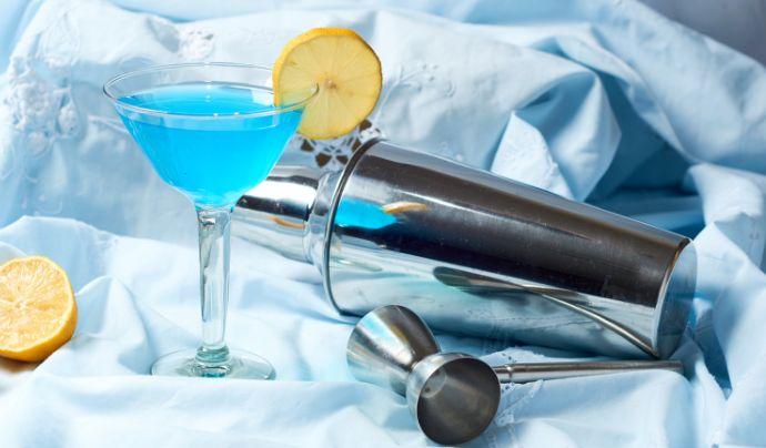 Citrus Blue cocktail