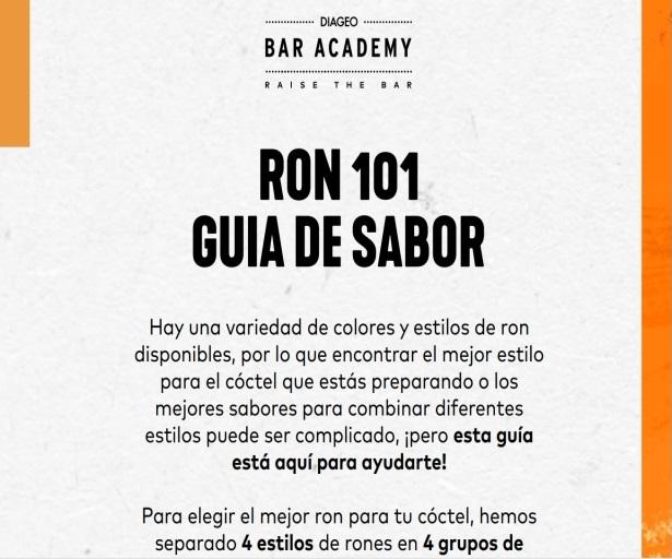 Guía de sabores de ron 101