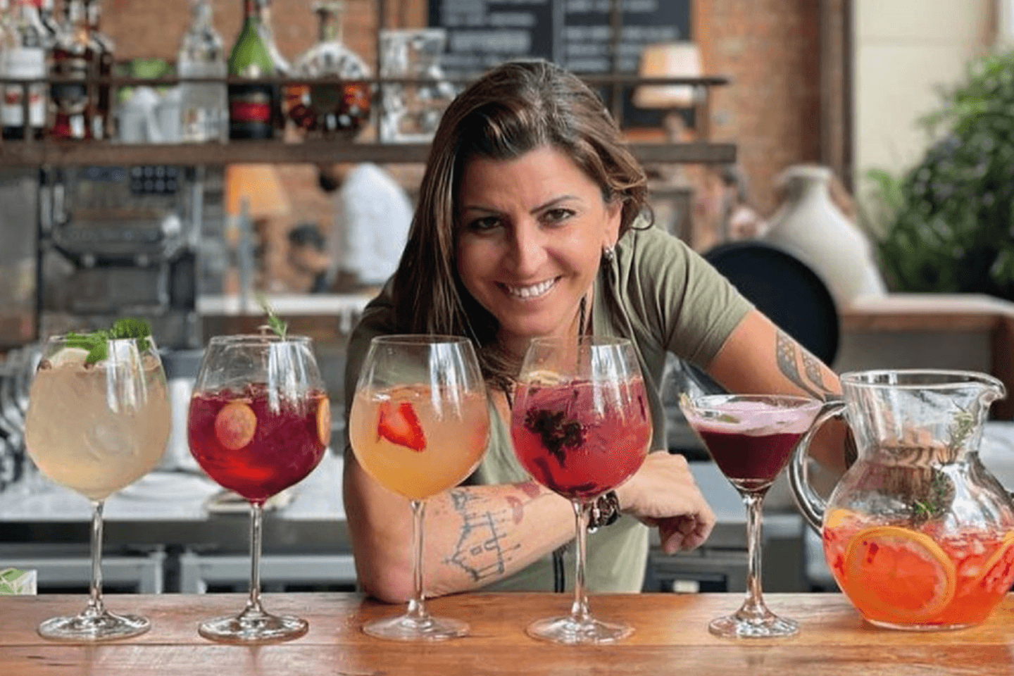 Imagem da bartender Talita Simões