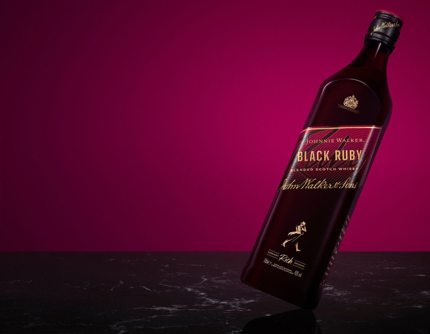 Johnnie Walker Black Ruby bottle