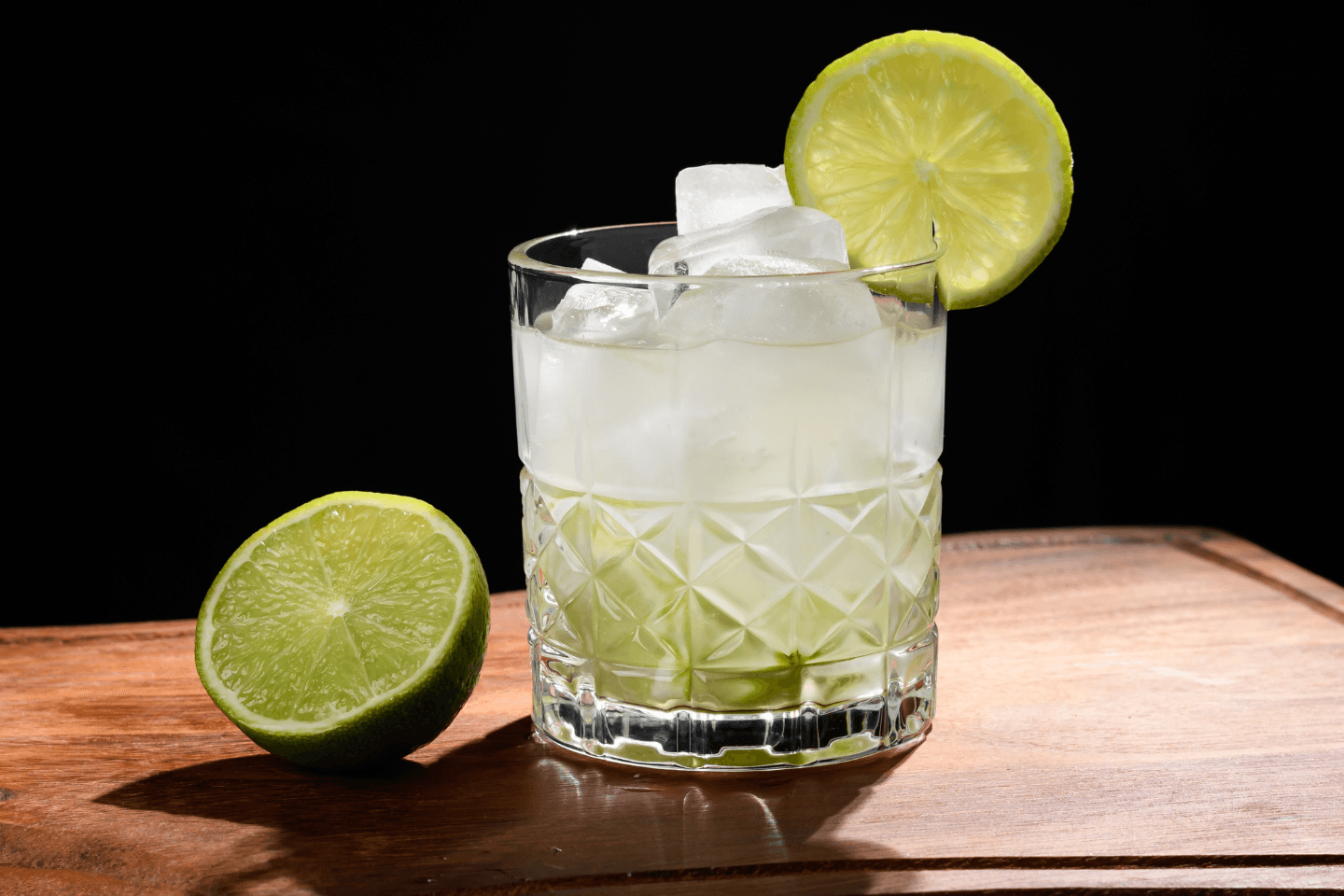 Foto de uma caipirinha