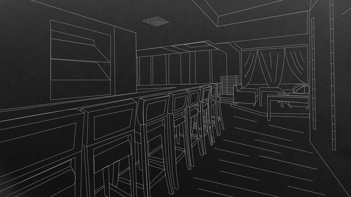 Blueprint of Bar