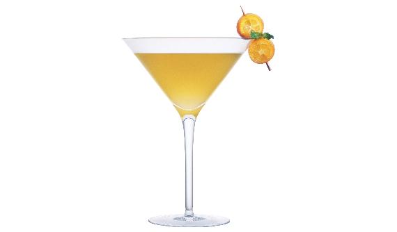 Peachy Martini 