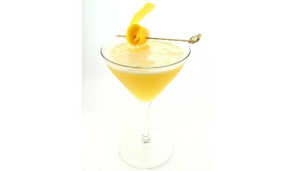 Burnt Lemon Martini