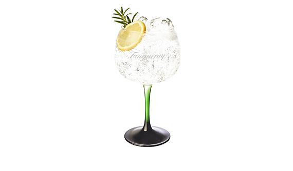 Tanqueray & Tonic with Rosemary & Lemon