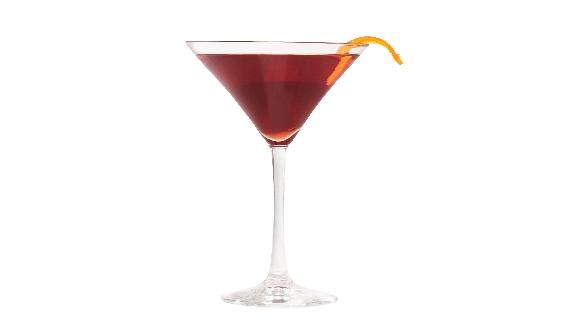 Strawberry Pomegranate Martini