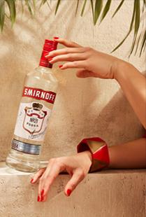 Garrafa Smirnoff