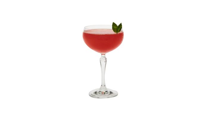Ruby Grapefruit & Basil Martini