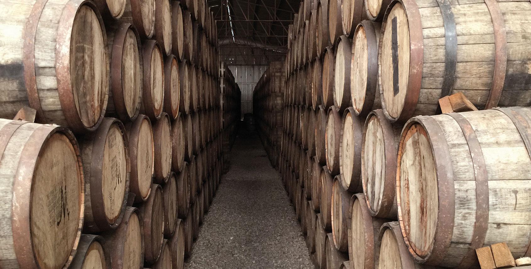whisky storage