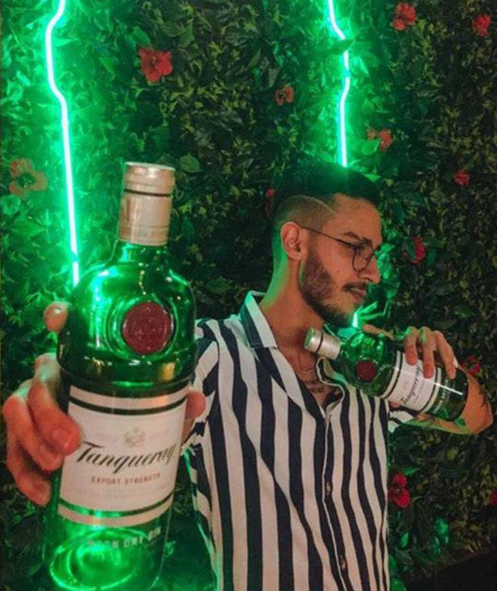 Imagem do bartender Gabriel Yago 