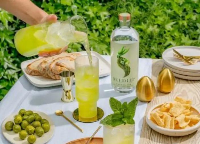 Cóctel de ginebra para embotellar 
