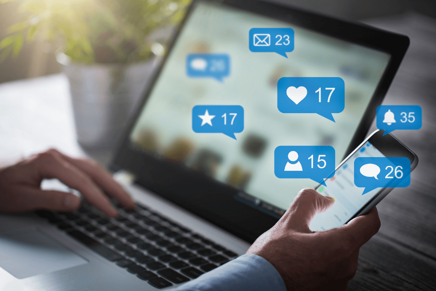social media header