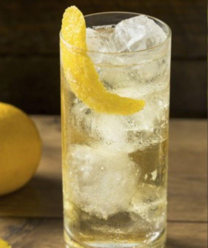Imagem de um Gold and Apple Highball