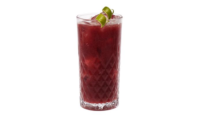 Key Lime Sour Cherry Sling