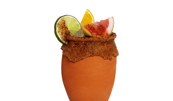 Cantarito tequila cocktail
