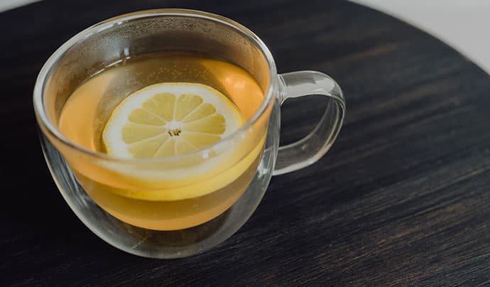 Hot Toddy Ginger with Lemon