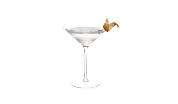 Australian Gin Martini Cocktail