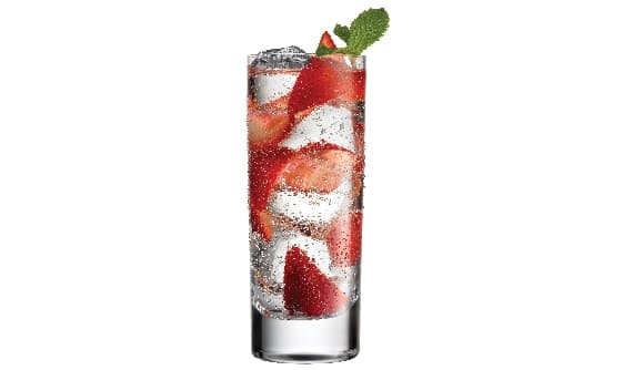 Gin Strawberry Crush