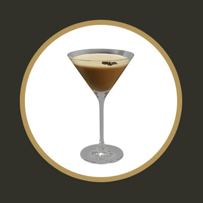 Receta Flat white martini