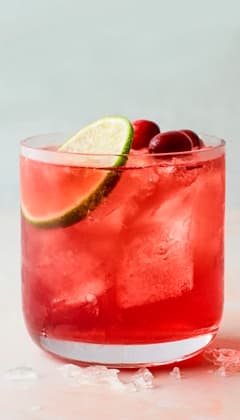 Receta Cóctel vodka cranberry