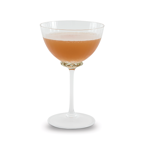 Cocktail in decorative glass 