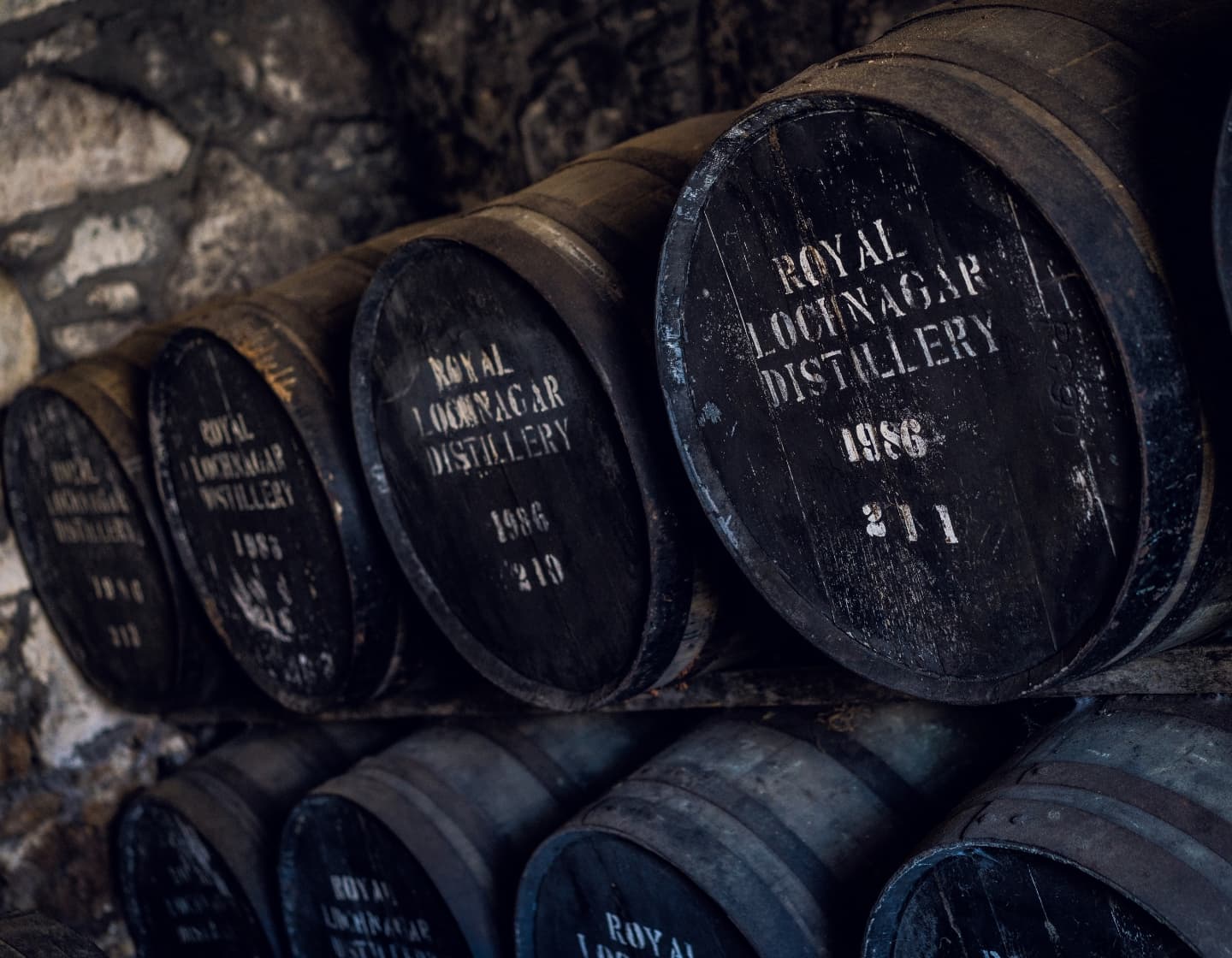 Scotch Whiskey barrels